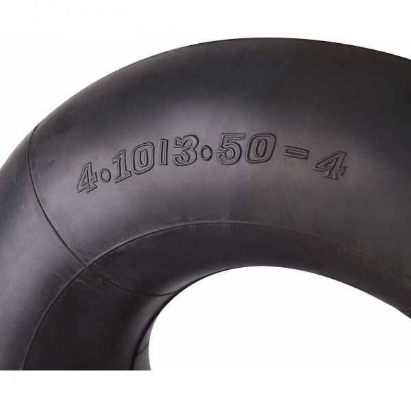2 st 4.10/3.50-4 innertub med ventilskaft för skottkärra L