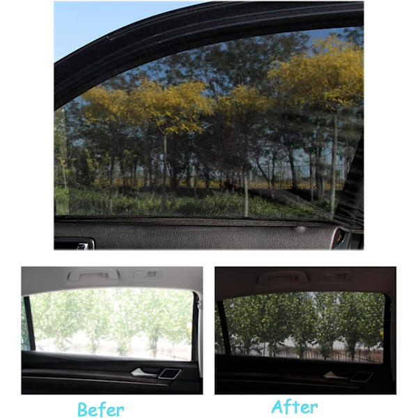(Ett par 90 x 62 cm SUV-frontblockeringar), bilsolskydd, bilsolskydd