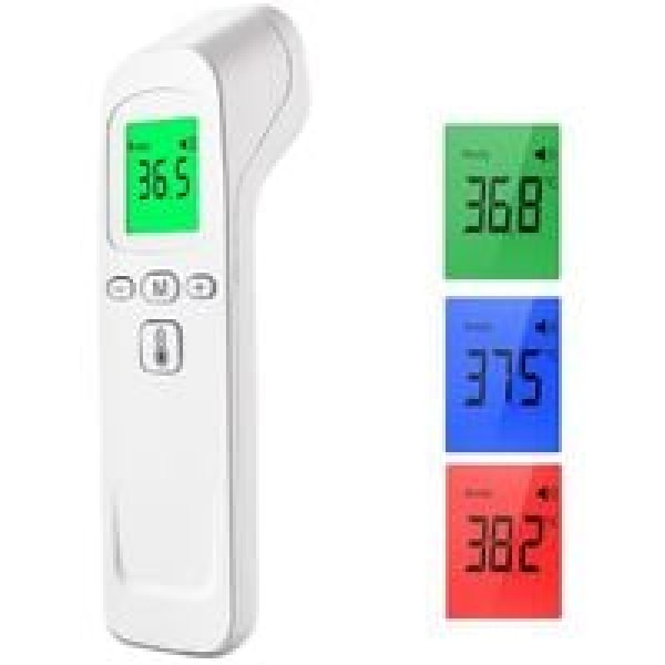 Pandetermometer uden kontakt Infrarød Medicinsk Termometer, Su