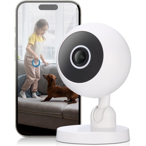 Surveillance Camera, 360º Indoor WiFi Surveillance Camera, Night