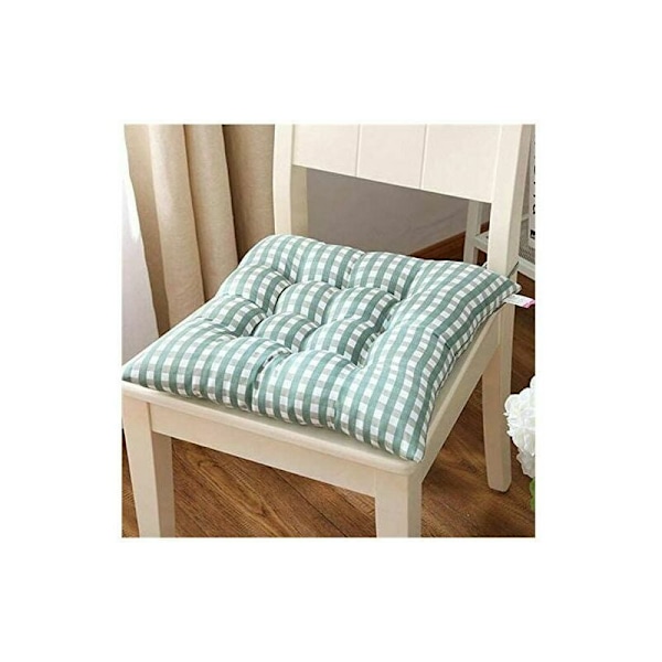 Stolsdyna 40x40 cm, Kuddar (blå)
