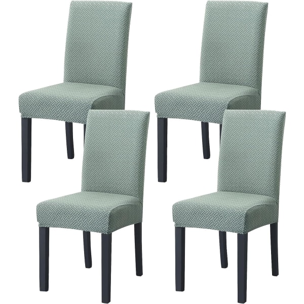 Elastic Chair Cover, Set of 4 Modern Stretch-Cover Chair Cover fo