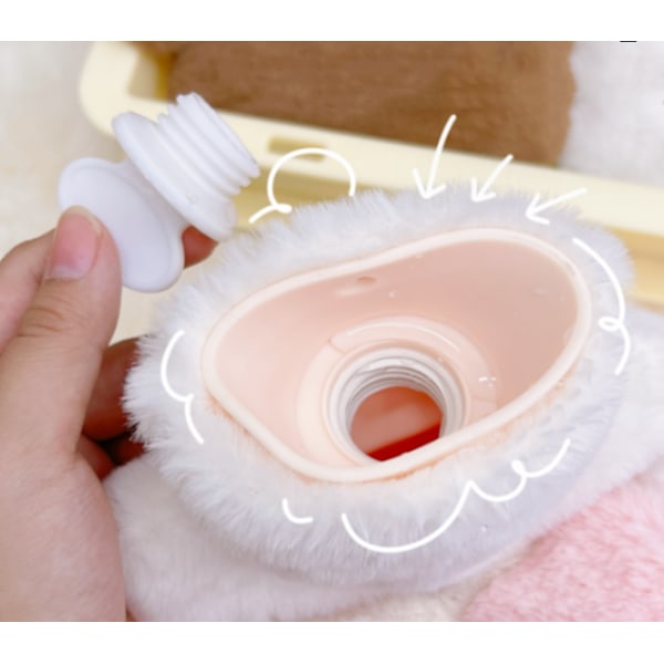 Lila botten Culolo 1-delad set, populär stil pluggbar plysch H