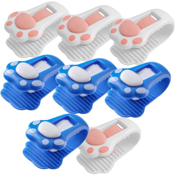 16 stk. arkholder teppe klips anti-curl teppe dynetrekk C
