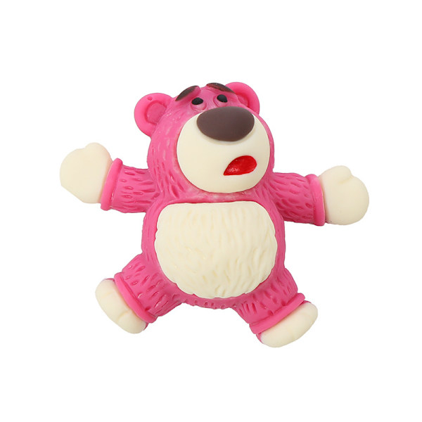 20 stk. store jordbær bamse DIY harpiks smykker tilbehør