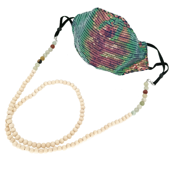 1:a Mobil snöre String Beads - Beige