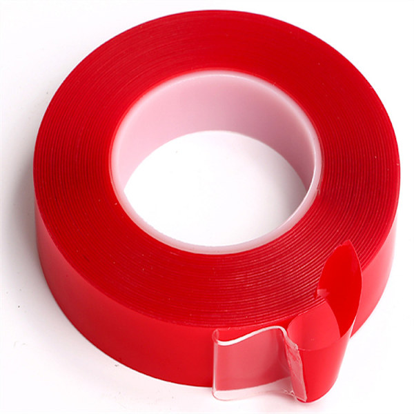 15mm * 10m, läpinäkyvä kaksipuolinen akryyliliimavaahtoasennus
