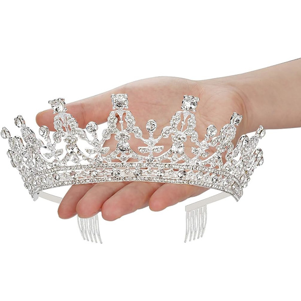 Kristallikruunu Tiara, Tiara Rhinestone-kammalla morsiusneitosivulle