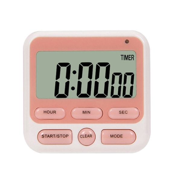 Køkken timer Digital kogeur med stor LCD display alarm