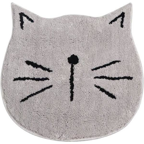 Bademåtte Tegneserie Kat Absorberende Skridsikker Fluffy Bademåtte Stue Ro