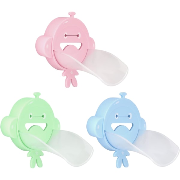 3 Pcs Cartoon Faucet Extension for Kids, Kids Faucet Extender, Fa