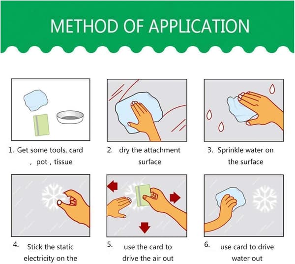 Julevindusdekaler DIY-dekorasjon Julekule Santa Sno