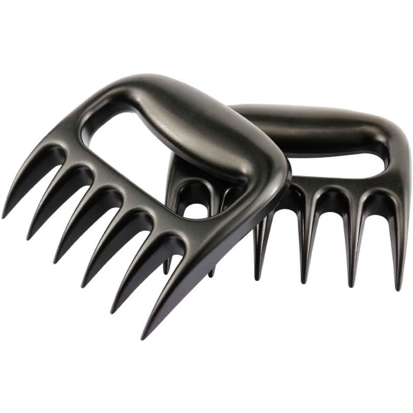 1 Pair Meat Claws, Heat Resistant Handle, Bear Footprints for Pul