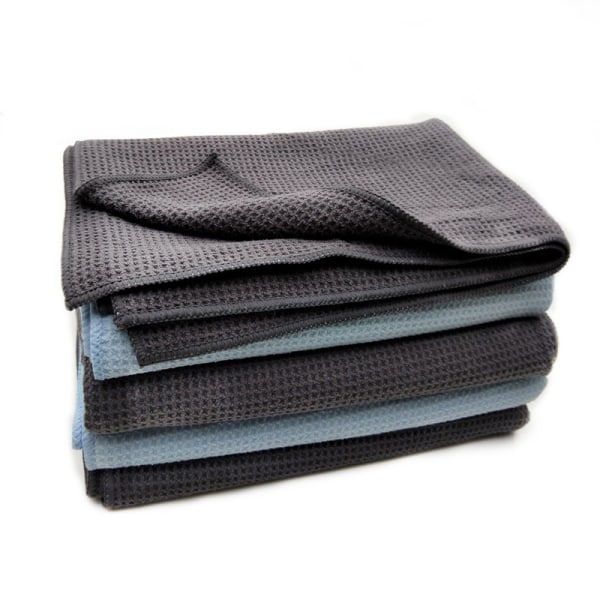 Mikrofiber Glas Rengöringsduk Lint Free Polering Handdukar för Qu
