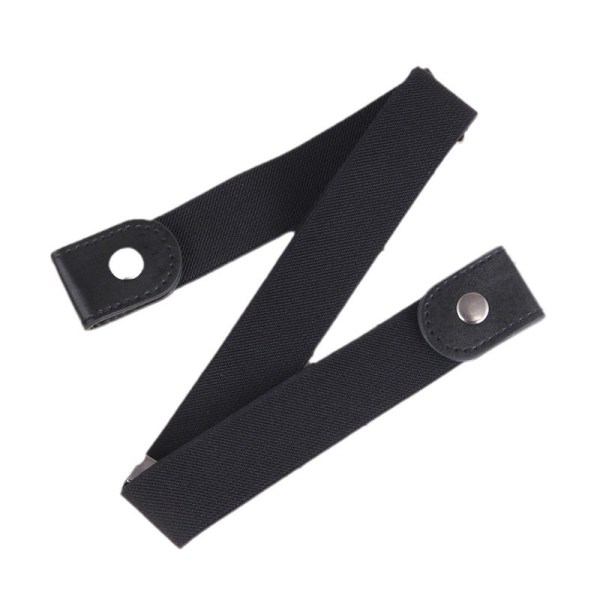 2 stk. Justerbart belte uten spenne - Unisex elastiske belter
