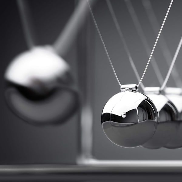 Newtons pendul, dekoration til skrivebordet, fysik, videnskab og kunst, 5