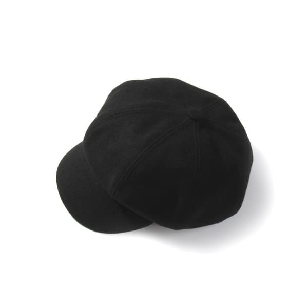 Dyb grå kvinder beret blød cap efterår vintage hue hat visir wi