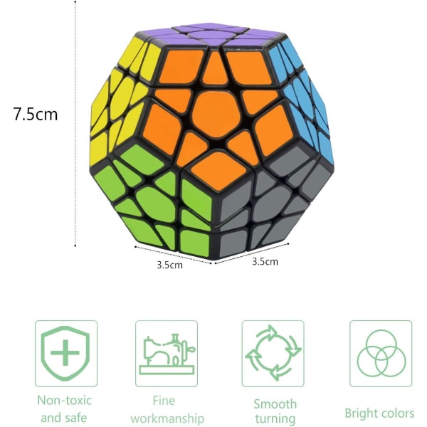 Megaminx Speed ​​Rubiks kube, Dodekaeder Pentagonal Rubiks kube