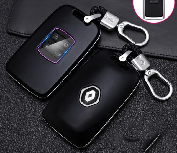 Pianoblack + specialspänne för Dongfeng Renault Correga bilnyckel