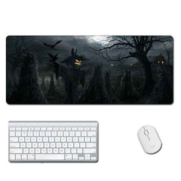 014malli, 600 * 300 * 2 Halloween-aiheinen tumma hiirimatto, pelihiirimatto,