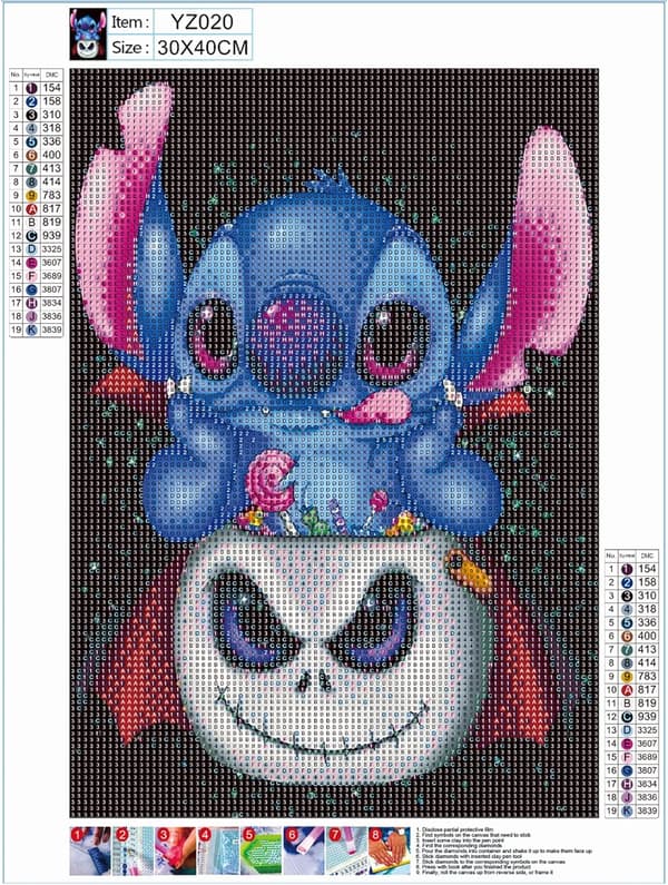5D DIY syet diamantmaleri, Phantom broderi diamantmaleri