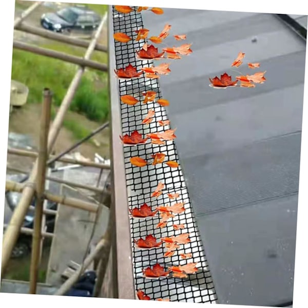 Rännskyddstaket - Anti-Fallna Löv, Plast Rännskydd