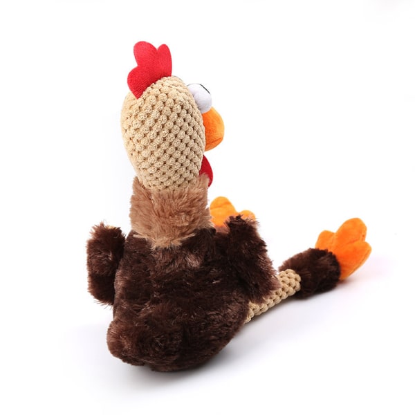 Sjakkbrett med Chew Guard Technology Tough Plush Dog Toy