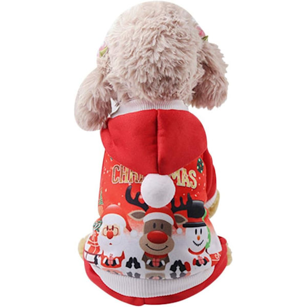 M Jul Hundekappe i Bomuld med Knapper -