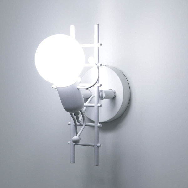Creative Humanoid Væglampe Indendørs Moderne Væglampe Art Deco Wal