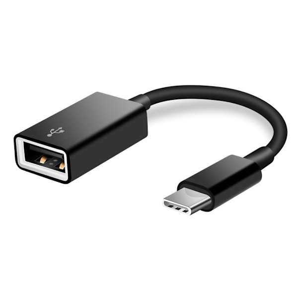 Sort, Apple USB-C til USB-adapter