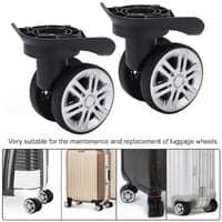 Universal Luggage Wheels Par av Universal Luggage Wheels Replace