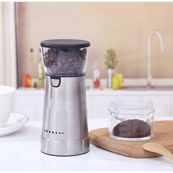 elektrisk kaffebönsmalare