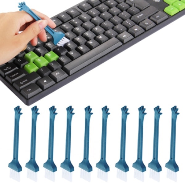 10-pack - Rengöringsborste / Borste för tangentbord / Elektronik