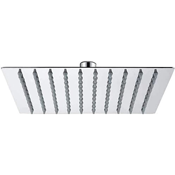 Rustfrit brusehoved - Vandsparende brusehoved 20CM firkantet brusehoved