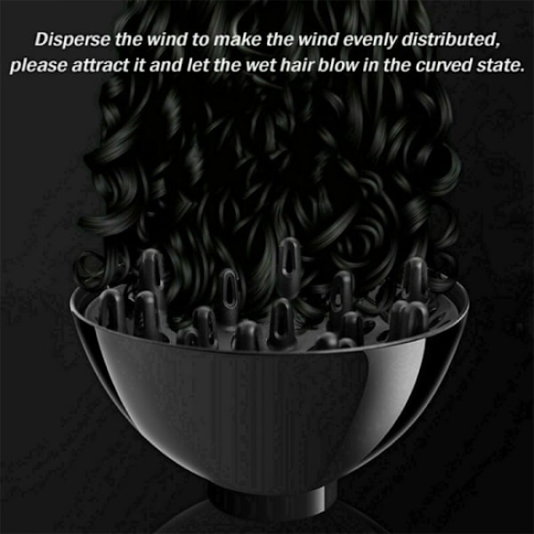 1pc Universal Cover Styling Salon Lockig Hår Diffuser