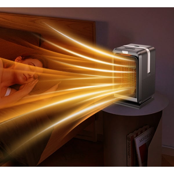 1000W højeffektiv opvarmning bordvarmer, lille husstand por