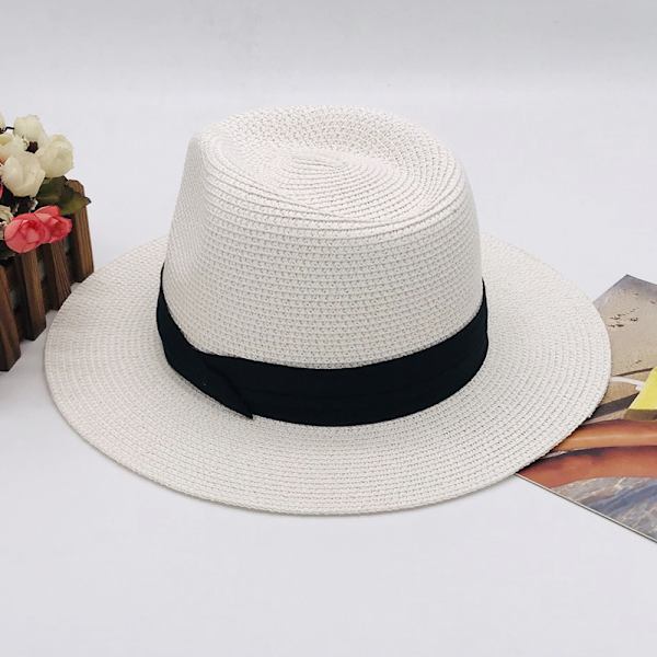 Dam Panama Hatt Sommar Solhatt Halmhatt Strandhatt Anti-UV