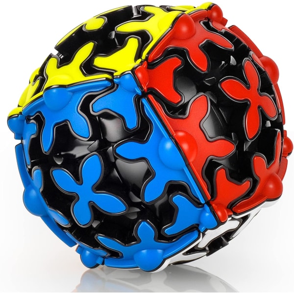 QY Toys 3x3 Ball Gear Cube 3x3x3 Speed ​​​​Magic 3D Gear Puzzle Mag