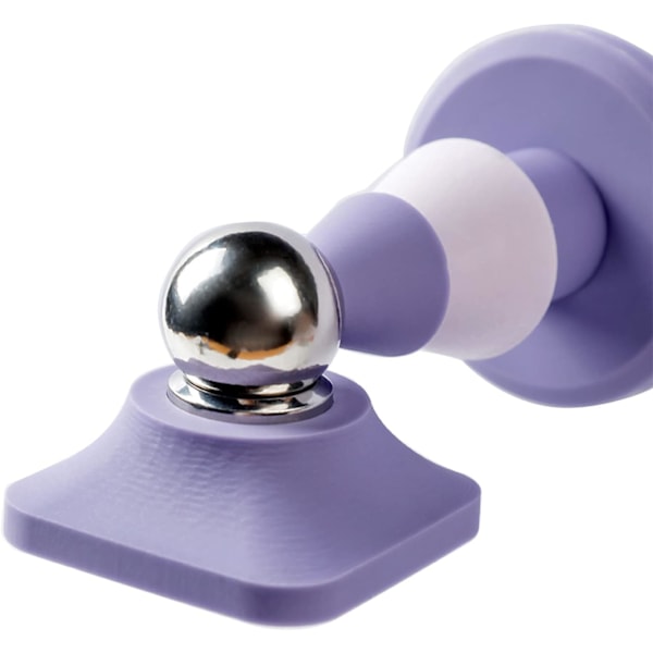 1 kpl (Violetti) Silikoninen Ovipysäkkä, Itseliimautuva Magneettinen Ovi S