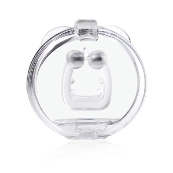 Magnetisk anti-snork næseklemme 6-pak Transparent