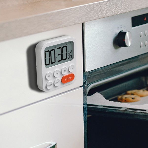 Køkken Timer, Køkken Timer, Digital Stoppur og Nedtællingstimer