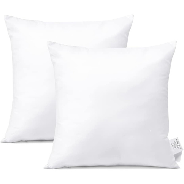 40 x 40 cm Sett med 2 sengefyllputer Interiørputer - Cu
