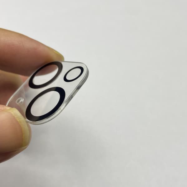 [2-pak] iPhone 15 linsebeskyttelse i hærdet glas