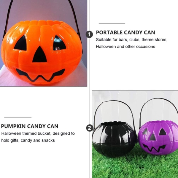 3-pack Halloween-godispåsar