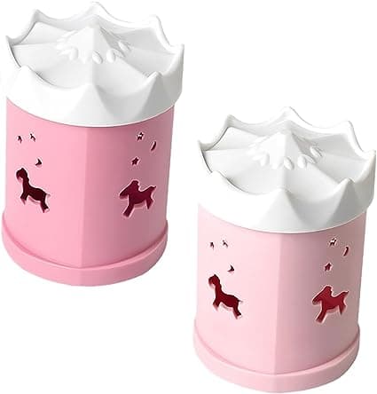 2 stk. Beauty Egg Organizer Pudder Puff Etui Blending Sponge Trav