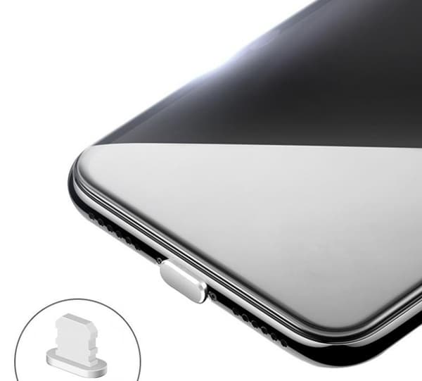 Sort-10 stk. Støvprop til iPhone