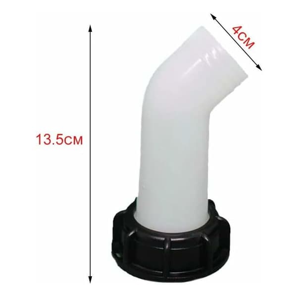 Deladapter for IBC-tank, tankventil, IBC-avløpstankadapter for IBC-Ta