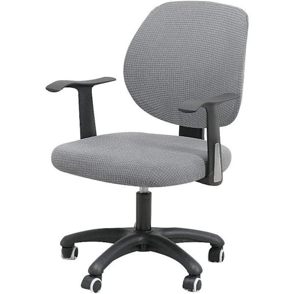 Office Chair Cover - Chair Cover - Solid 2 Piece Set - Home Offic