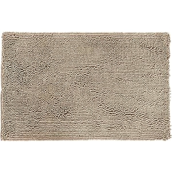 Basics Mikrokuitu Shag -liukumaton kylpymatto, 0,33 x 0,5 m, Beige