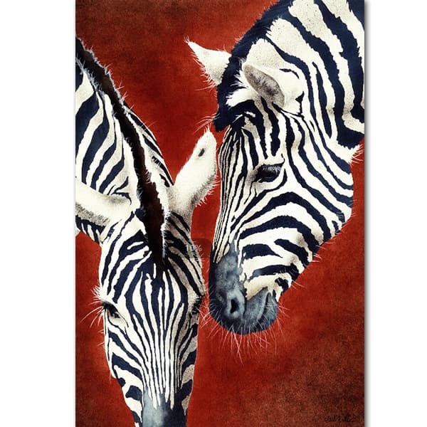 Canvas Zebra Back Street Art Graffiti Canvas Art Dekoration Canva